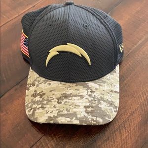 Chargers salute to service hat